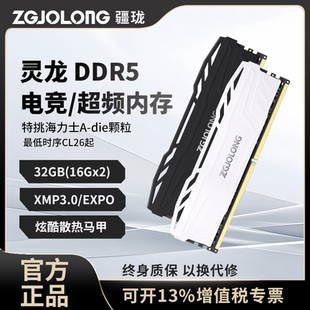 电竞海力士颗粒16gx2 6800台式 疆珑i9灵龙DDR5内存条32G6000 6400