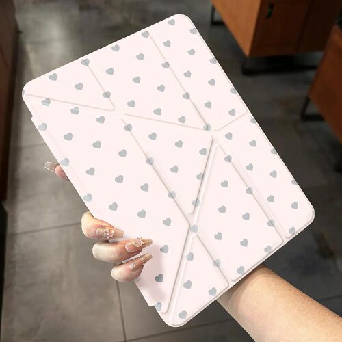 粉色爱心适用ipad11保护壳9平板