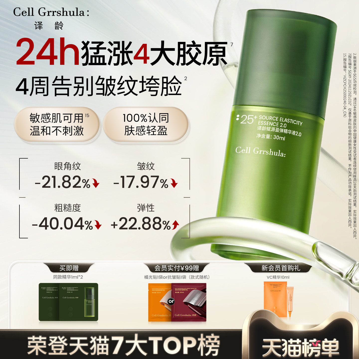 紧致抗初老，25+双抗皱a醇修护图片