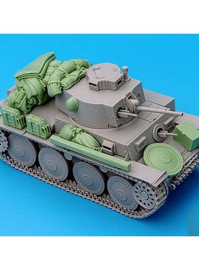 源模居GK 1/35树脂模型Pz.Kpfw.38 Ausf.G配件套装 手办白模1452T