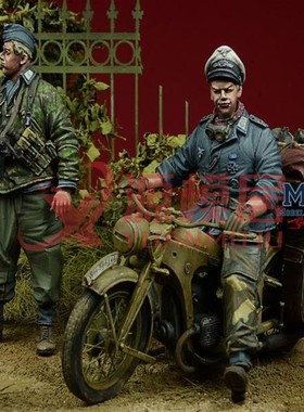 源模居GK 1/35 树脂模型 二战士兵兵人手办白模 104RDC