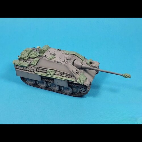 源模居GK1/72树脂模型 Jagdpanther坦克配件(没坦克)手办白模 871