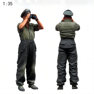 1/35 二战士兵 树脂模型现货手办兵人 军事题材 白模-383C