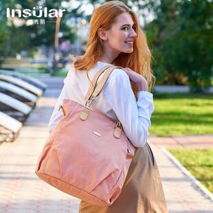 Single Shoulder Crossbody Waterproof Nylon Mummy Bag Large C