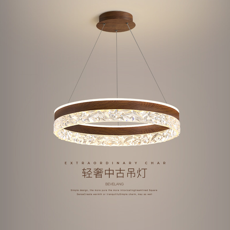 餐厅吊灯现代简约大气北欧网红ins风书房间卧室水晶吊灯中山灯具,家装灯饰光源,客厅吊灯,淘宝优惠券,粉丝福利购,淘宝优惠卷