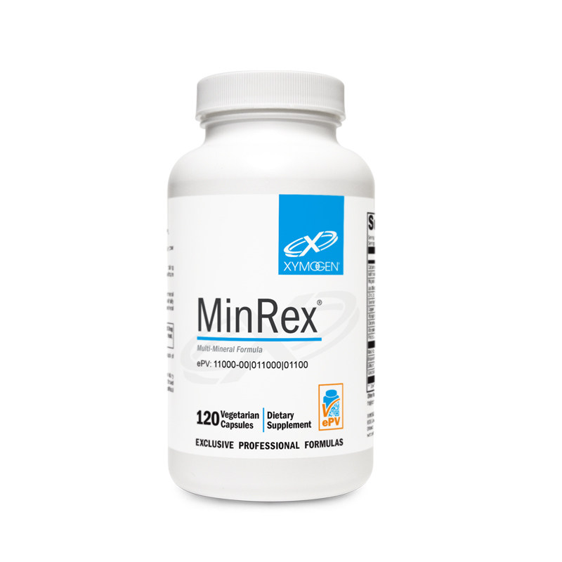 XYMOGEN氨基酸螯合矿物质胶囊MinRex120粒/瓶效期27/7