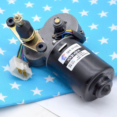 三轮四轮机车12V30W电动雨刮器 电动三轮车五线回位刮水器电机