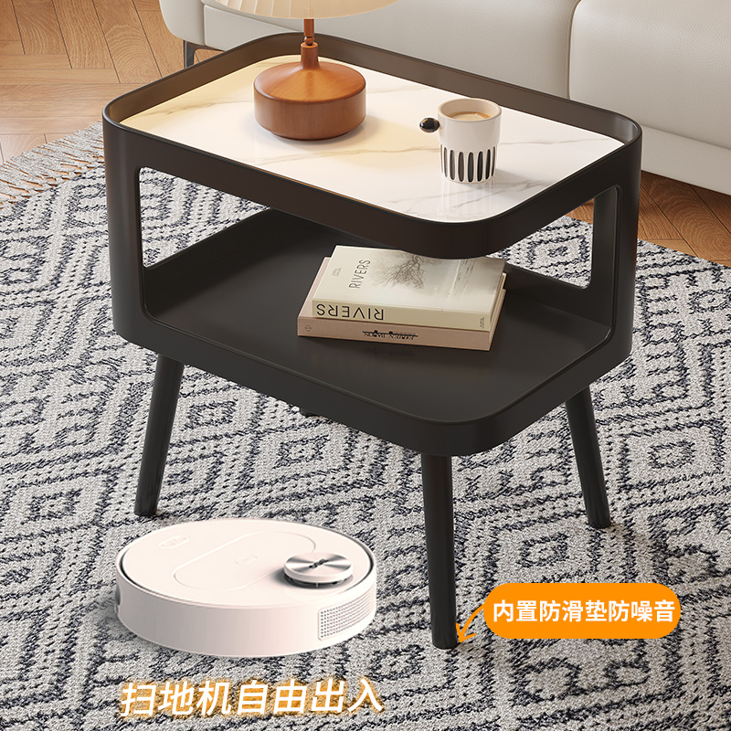 边柜茶几沙发小桌子边桌边柜床头置物架卧室迷你小方桌轻奢高级感