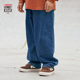 美式 男女儿童25新款 复古宽松经典 长裤 水洗牛仔裤 VISION童装
