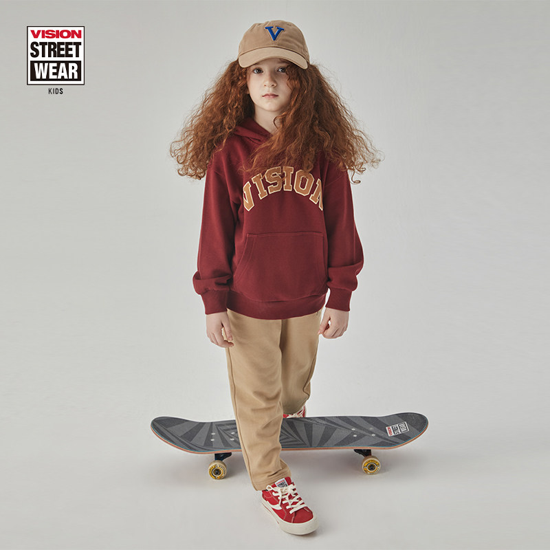 VISION复古连帽卫衣
