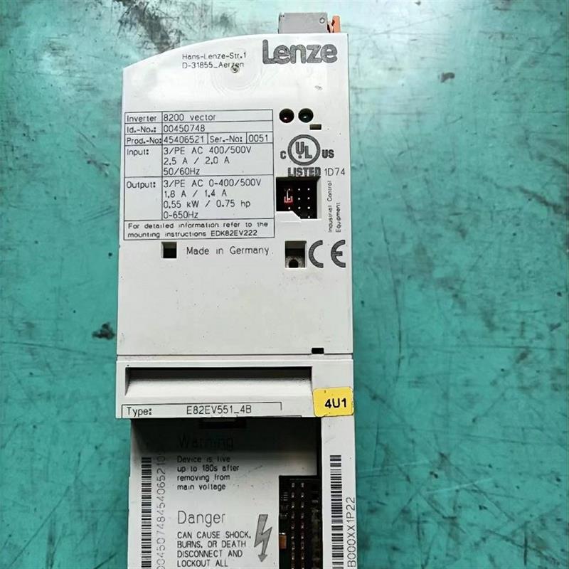 议价E82EV551-4B 供应Lenze变频器质保一年实物拍摄咨询议价