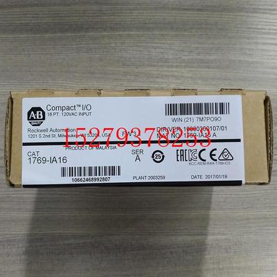 议价1769-IA8I-CC罗克韦尔ABCompactLogix全新原装1769IA8ICC