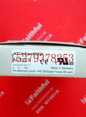 议价IFMAC2257易福门全新AS-i从站模块SmartL254DI4DOTC