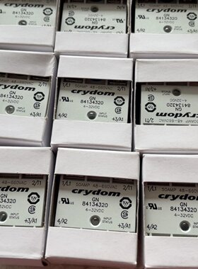 议价高诺斯固态继电器84134320 全新原装50A 48-660VAC，4-32VDC