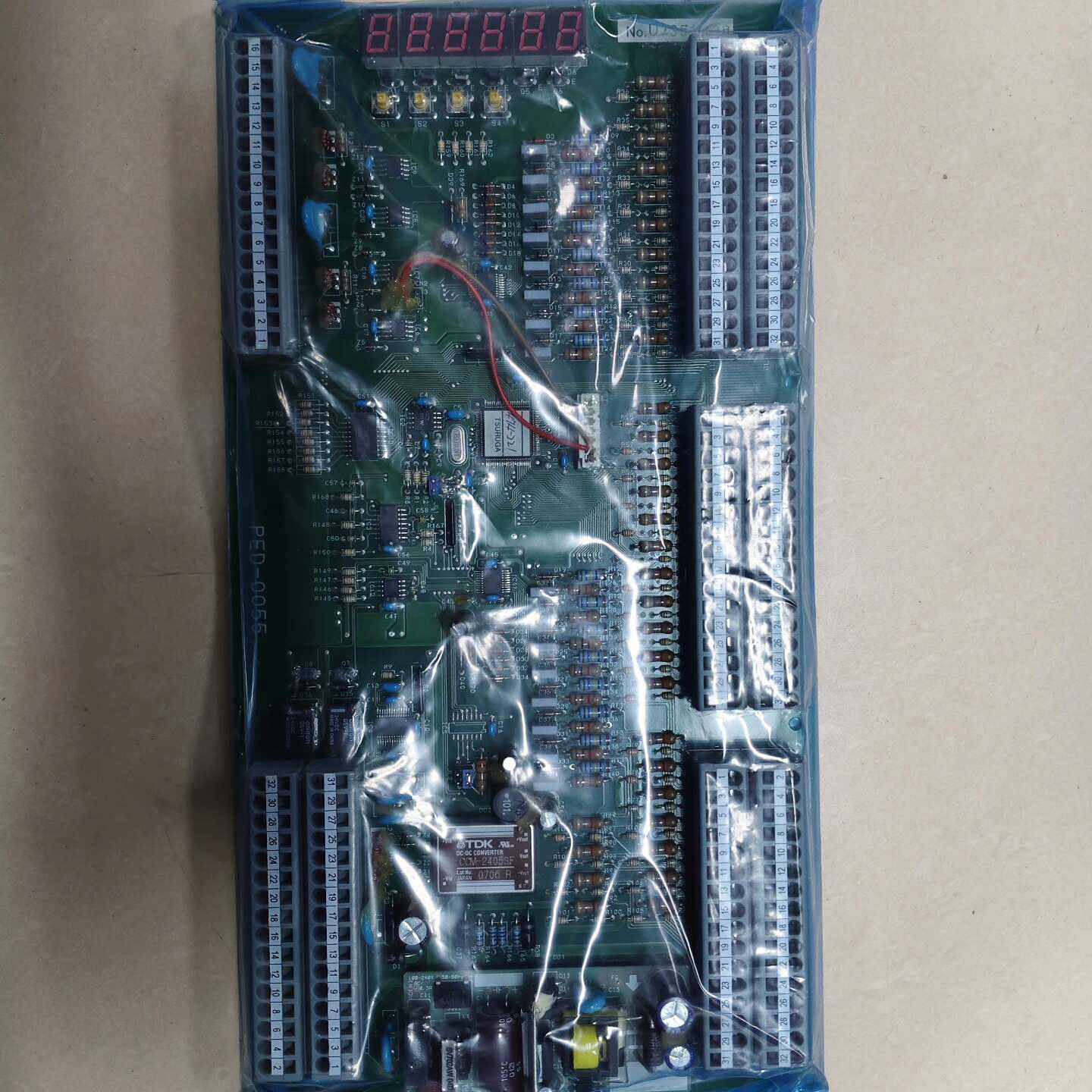 议价全新PED0055船用电路板原装正品绿色PCB带TD