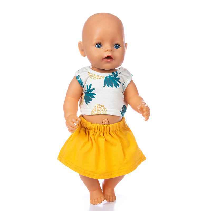 速卖通新款18寸娃娃换装服饰 43cm夏芙娃娃衣服 美国女孩娃娃衣服
