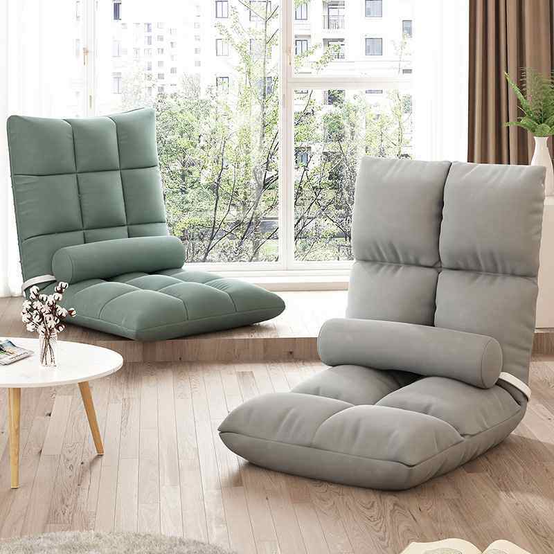 床上靠背椅多档调节懒人沙发可躺可睡榻榻米卧室宿舍小型阳台椅子