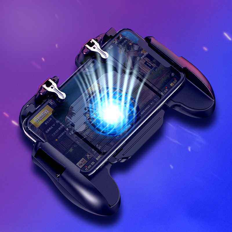 新款H5多功能吃鸡神器按键支架握把一体式手机游戏手柄厂价直销