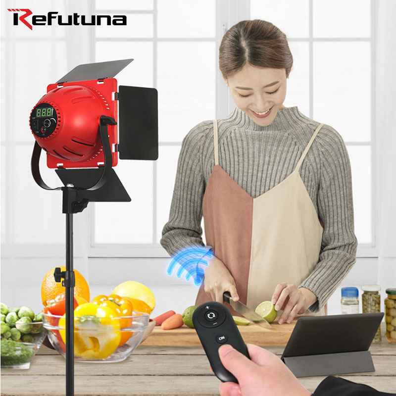 锐富图 80W红头灯 LED摄影灯神明少女影视补光灯发丝灯舞台打光灯