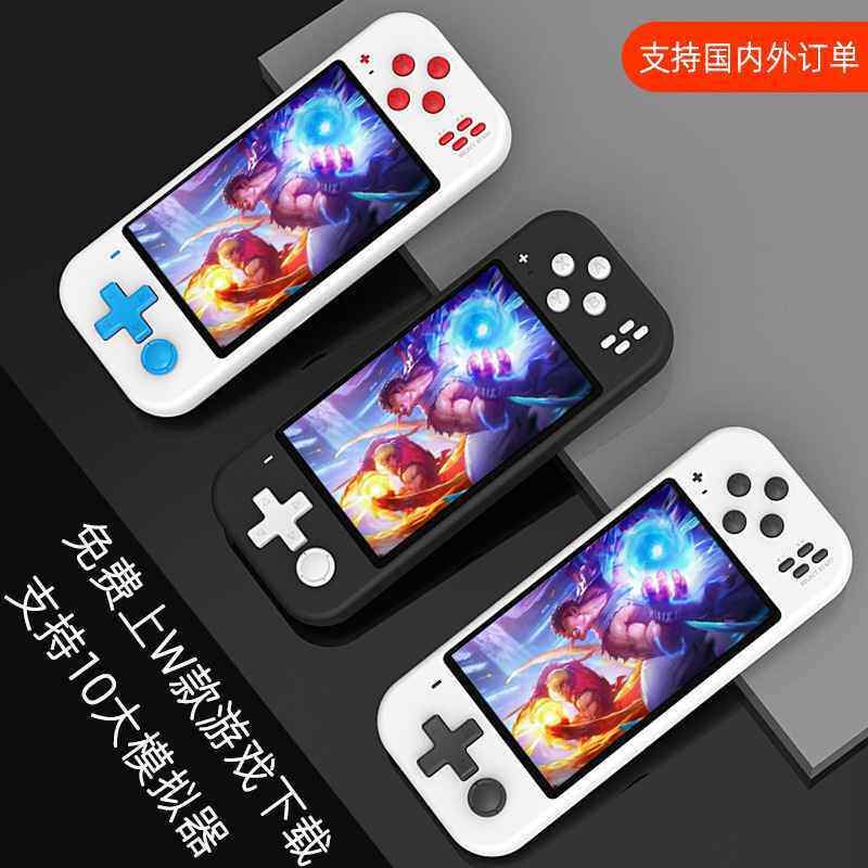 新款迷你外贸掌上游戏机 8G高清4.3屏GBA小型少儿SUP掌机NEW MINI