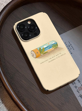 二合一菲林壳适用于苹果15promax手机壳新款iPhone14/13一节电池躺平遐想12海景保护套11xs防摔硬壳