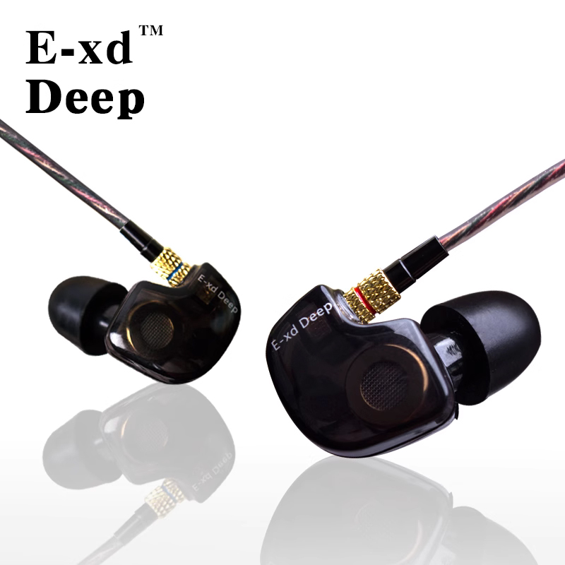 EXD深邃DEEP录音监听入耳式HIFI专业主播低音耳塞直播专用