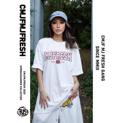 【顽童MJ116主理】CMJFMJFRESH Collegiate Tee新款短袖T恤打底衫
