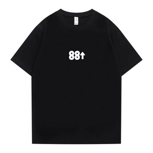88rising W8VES 七哥短袖T恤trap house tee男女同款厂牌 88上升