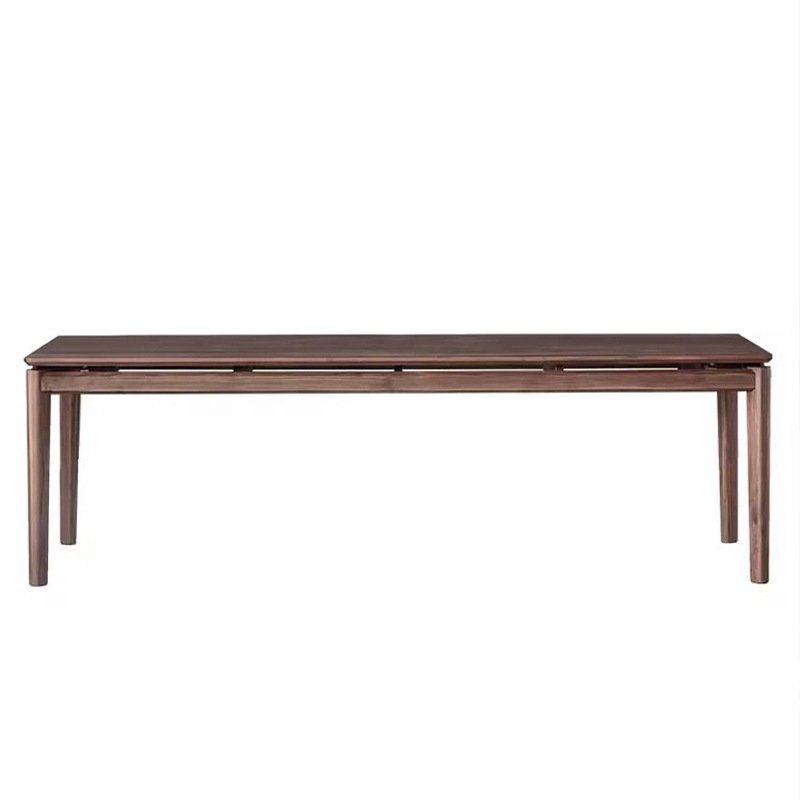 北美黑胡桃木长书桌全实木家用餐桌现代简约客厅原木工作台大板桌,住宅家具,实木餐桌,淘宝优惠券,粉丝福利购,淘宝优惠卷