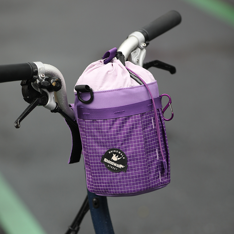 犀牛自行车包水壶包小布车头包折叠车车把包置物包挂包骑行装备