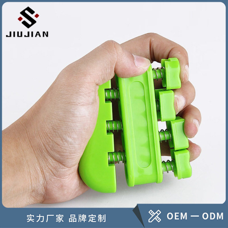 新款手指握力器双向弹簧手部训练健身器材吉他钢琴指力器