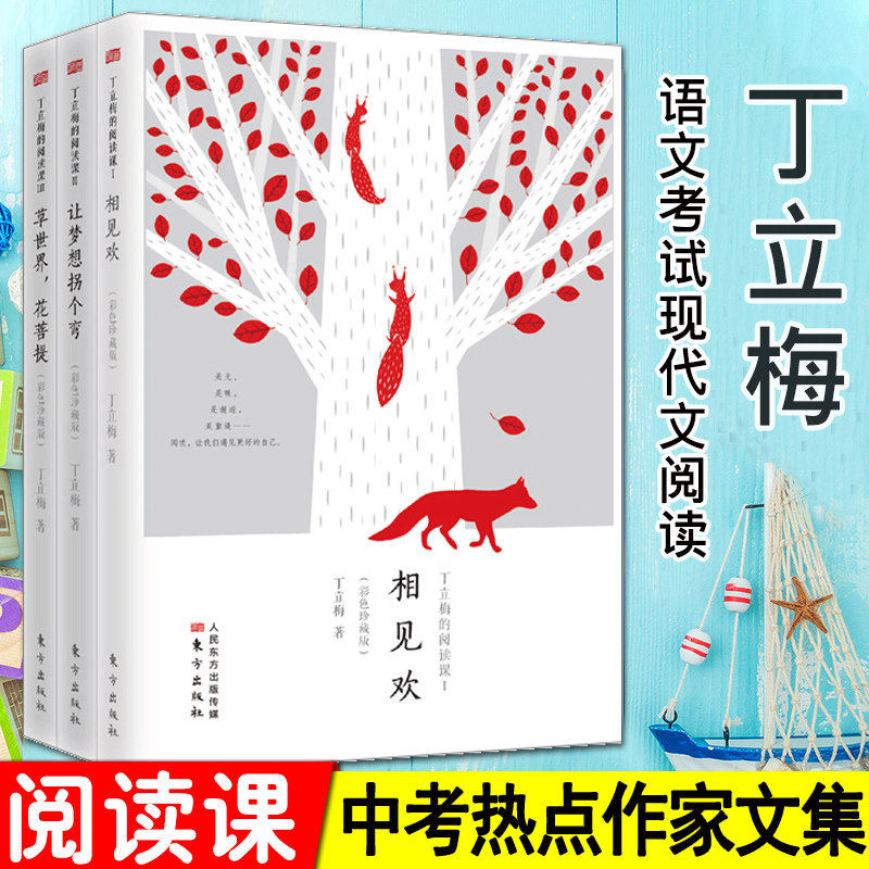 全3册丁立梅的阅读课彩色珍藏版