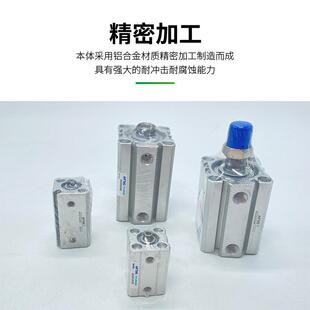 亚德客薄型气缸ACQ12/16/20/25/32X5X10X15X20X25X40X50S SB SDA