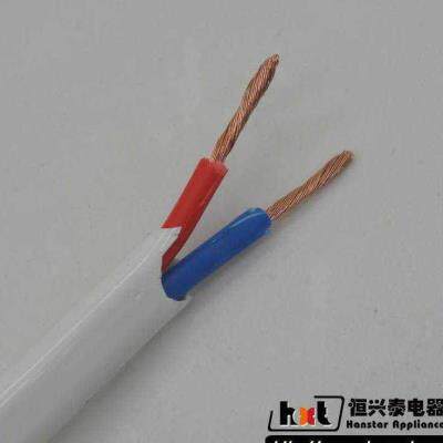 H2*2.5平方V白色软护套线 电源2芯双股软红铜线电线