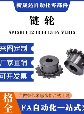 03C链轮替代SP15B11 12 13 14 15 16  VLB15