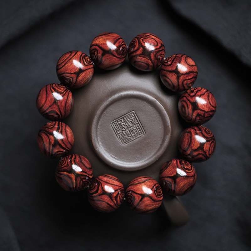 海南黄花梨手串2.0佛珠文玩