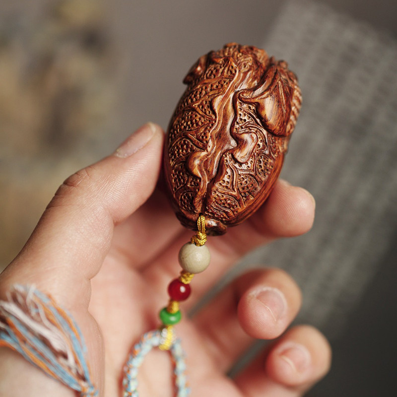 濮暹黄花梨木雕刻招百财多福手把件文玩挂饰男女随身解压手工艺品,饰品/流行首饰/时尚饰品新,黄花梨木,淘宝优惠券,粉丝福利购,淘宝优惠卷