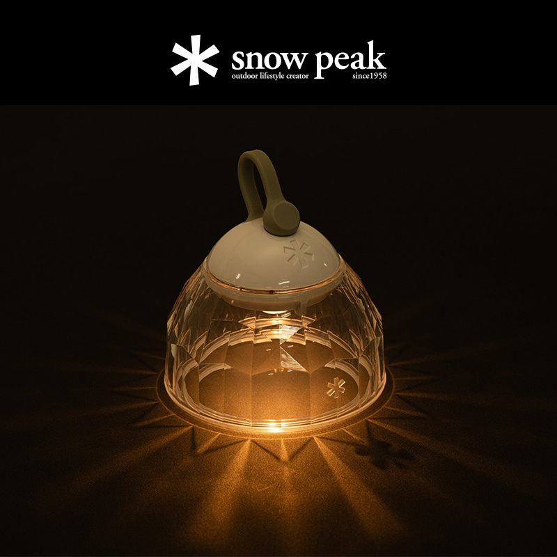 SnowPeak24年新品水晶灯罩