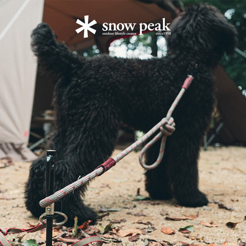 snowpeak雪峰宠物外出装备牵引绳
