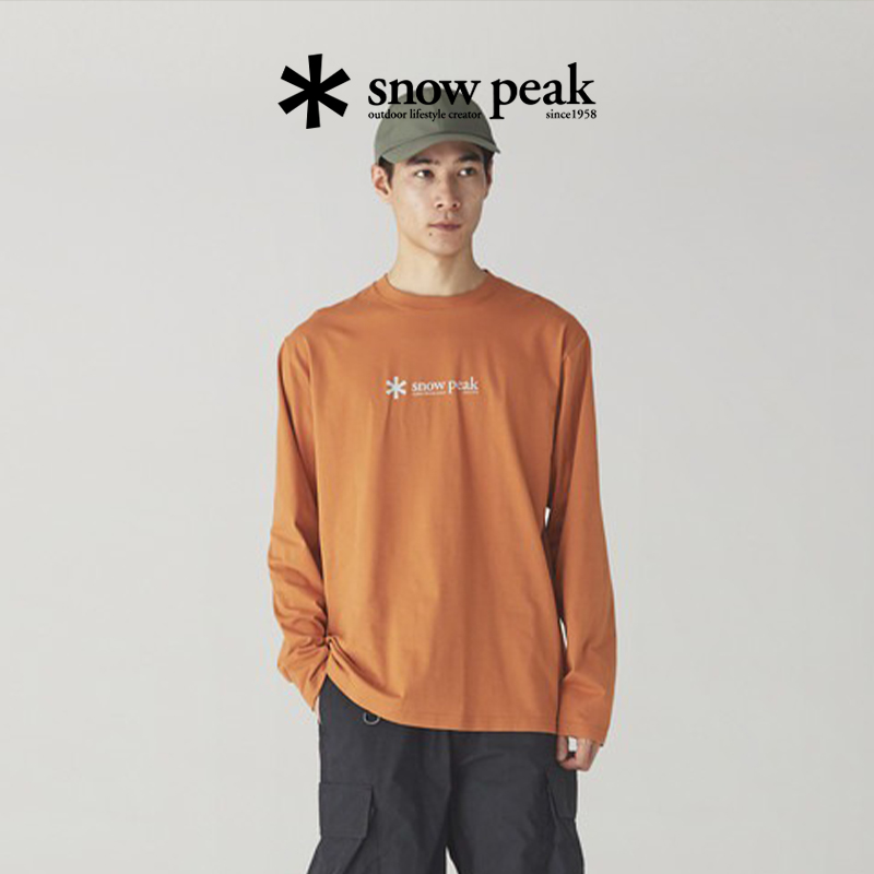 snowpeak雪峰全棉长袖T恤
