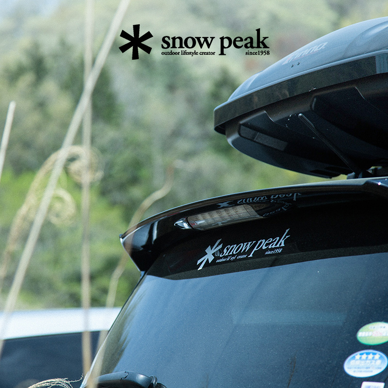 snowpeak雪峰汽车贴纸