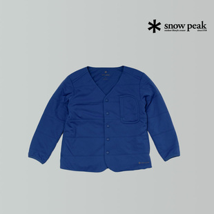 snowpeak2025春夏儿童户外Flexible灵动层长袖开衫保暖外套童装