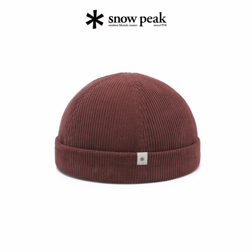 SnowPeak雪峰2026年秋季新品男女同款灯芯绒灯芯绒帽子