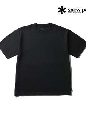 SnowPeak雪峰简约休闲纯色短袖T恤情侣款半袖上衣 NSD-TS-25AU004