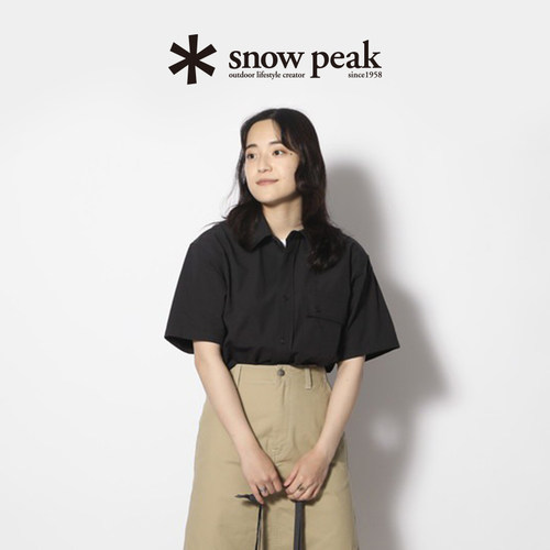 snowpeak雪峰TAKIBI短袖衬衫