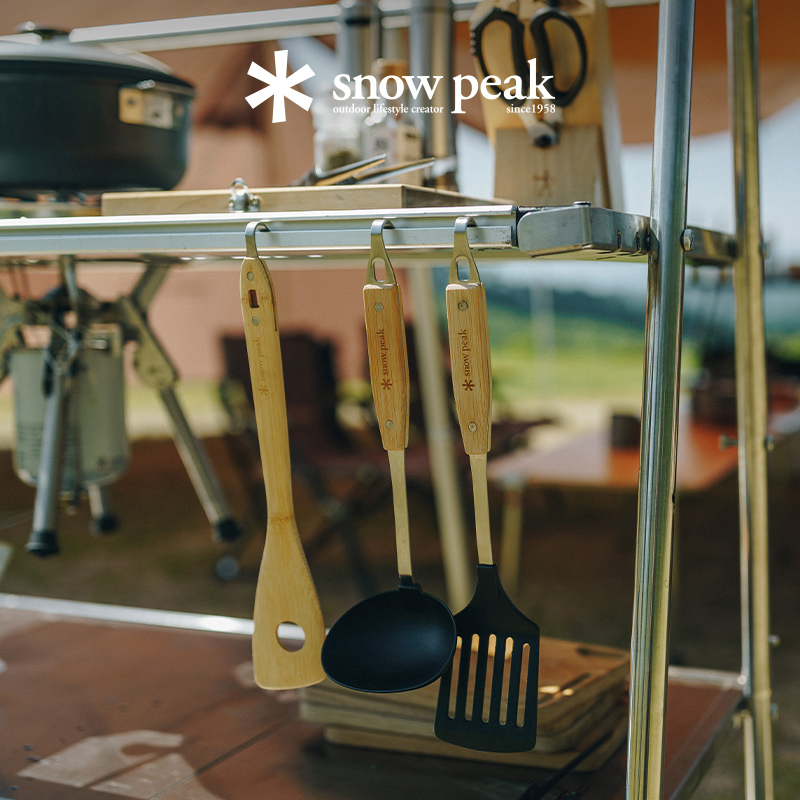 snowpeak雪峰高高温专用单件锅铲