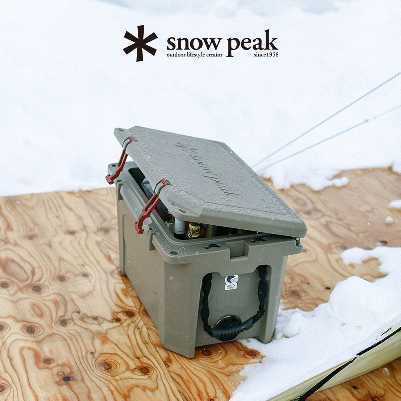 雪峰保冷箱snowpeak露营