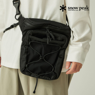 SnowPeak雪峰户外休闲斜挎包运动腰包男女同款单肩包 AC-25AU010
