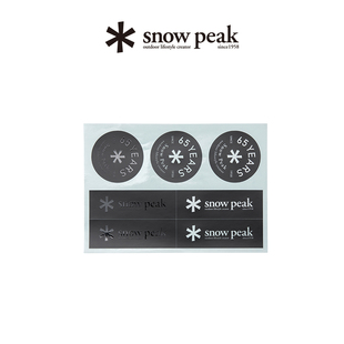 【65周年限定】snowpeak雪峰周年限定贴纸Logo贴NV-065
