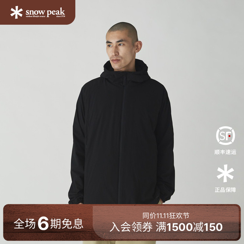 snowpeak雪峰2025秋冬Breathable夹克连帽外套polartec抓绒衣男女